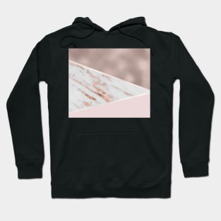 Lilac Lemonade - rose gold marble Hoodie